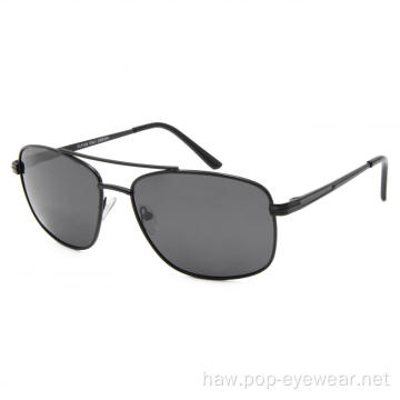 ʻO Retro Dritivative Vintage Met Pilot Sunglasses